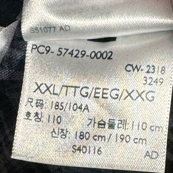 Levis Shirt Mens XXL Blue Plaid Classic Western Long Sleeve Button Up - Picture 7 of 11